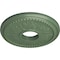 Ekena Millwork Tirana Ceiling Medallion (Canopies up to 4 3/4"), 13 7/8"OD x 3 3/4"ID x 1 1/4"P, Athenian Green CM13TIAGF - alternate 4